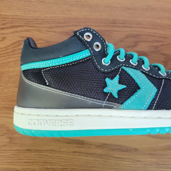 ❤️Converse x Liverpool FC Skate Fast Break Pro Sz 9 Women Shoes Black A12785C - Picture 12 of 14